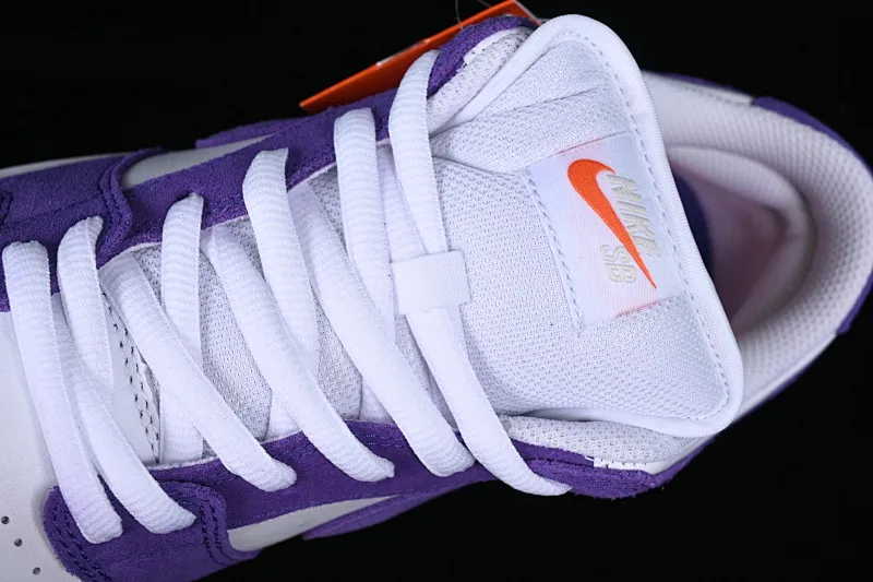 All categories Nk SB Dunk series Nk SB Dunk Low low-top sneakers M version pure original Nk SB Dunk Low Pro ISO "Purple Suede" wicked purple color SB low-top casual sneakers DV5464-500